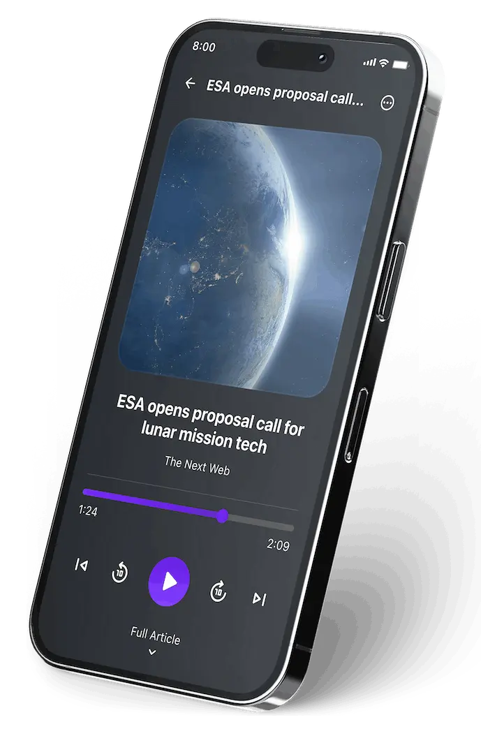 PulseWave Article Player Screen
