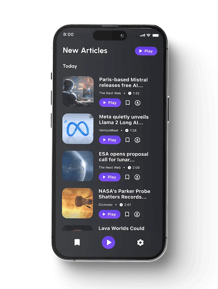 PulseWave Article Feed